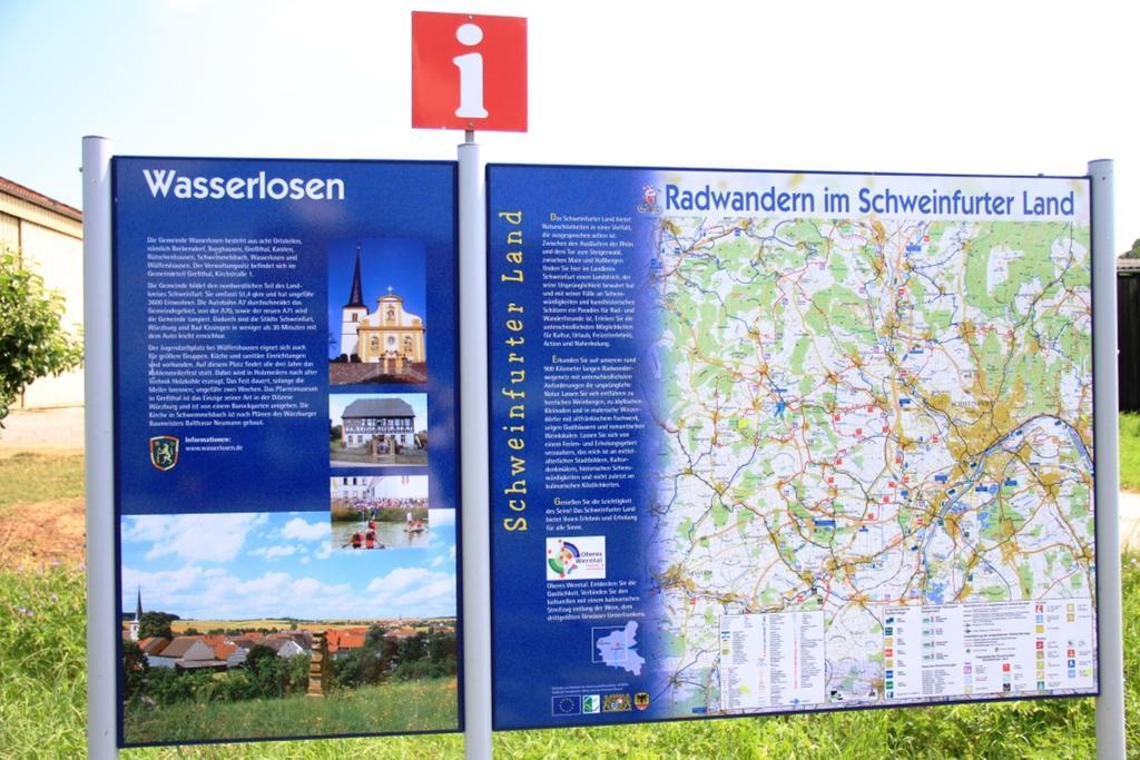 Landgasthof Frankentor Wasserlosen Kültér fotó